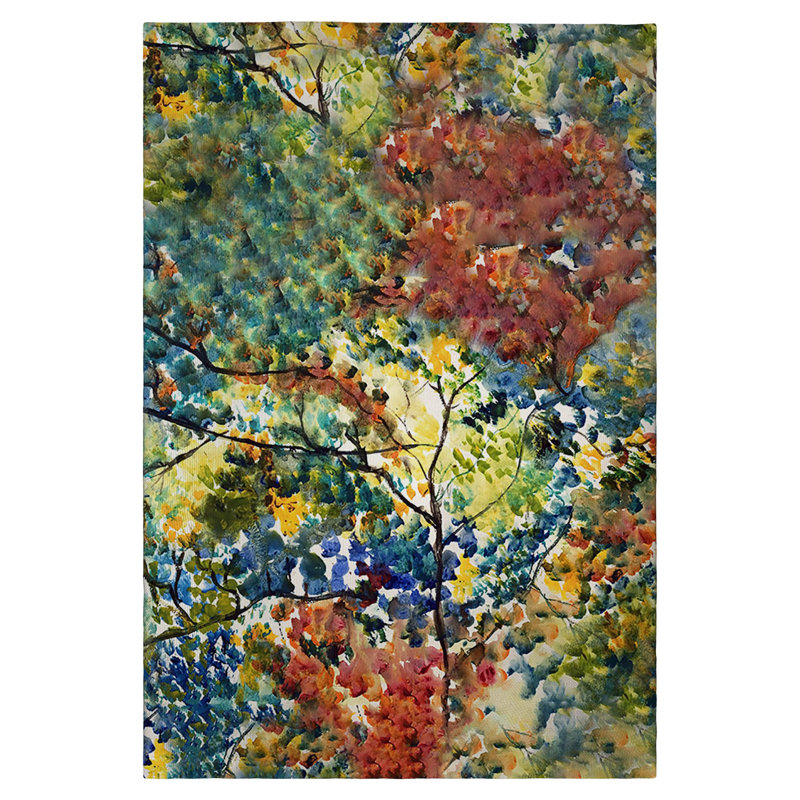 Linge à vaisselle feuilles d'automne