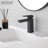 Single-Hole Single-handle Bathroom Faucet with Drain Assembly-69899936