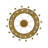 Iszac 42 - Light Steel Wagon Wheel Chandelier
