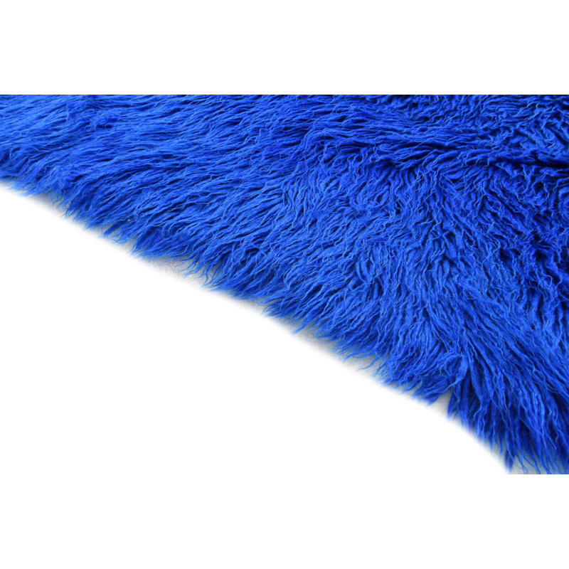 Tapis bleu Oliver