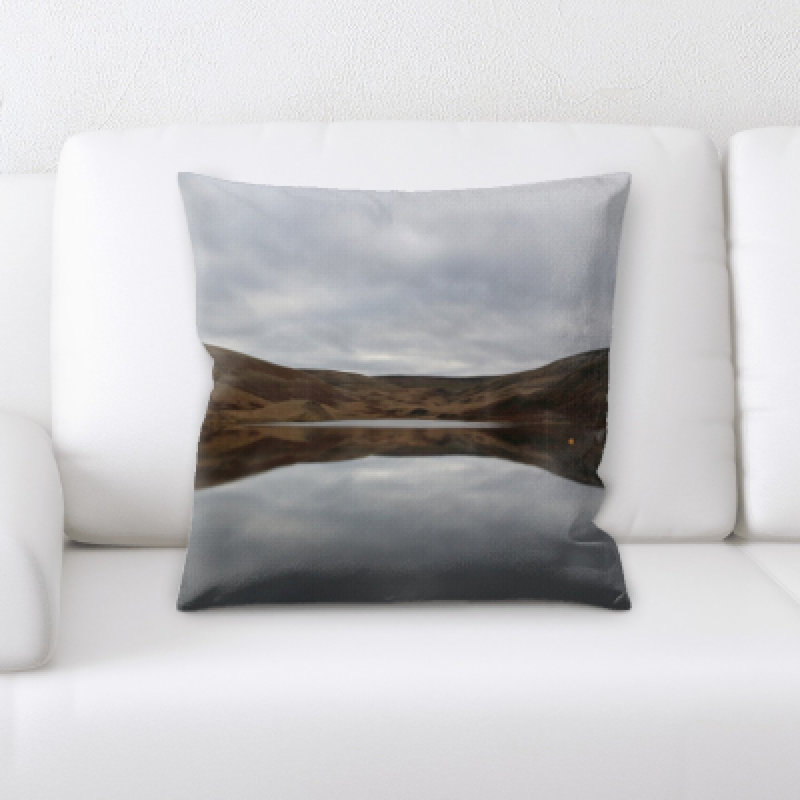 Microsuede Throw Pillow