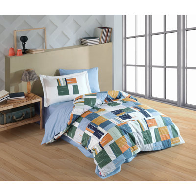 Cotton Patchwork Duvet Cover