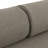 Verley 106'' Wide Straight Teak Patio Sofa with Cushions