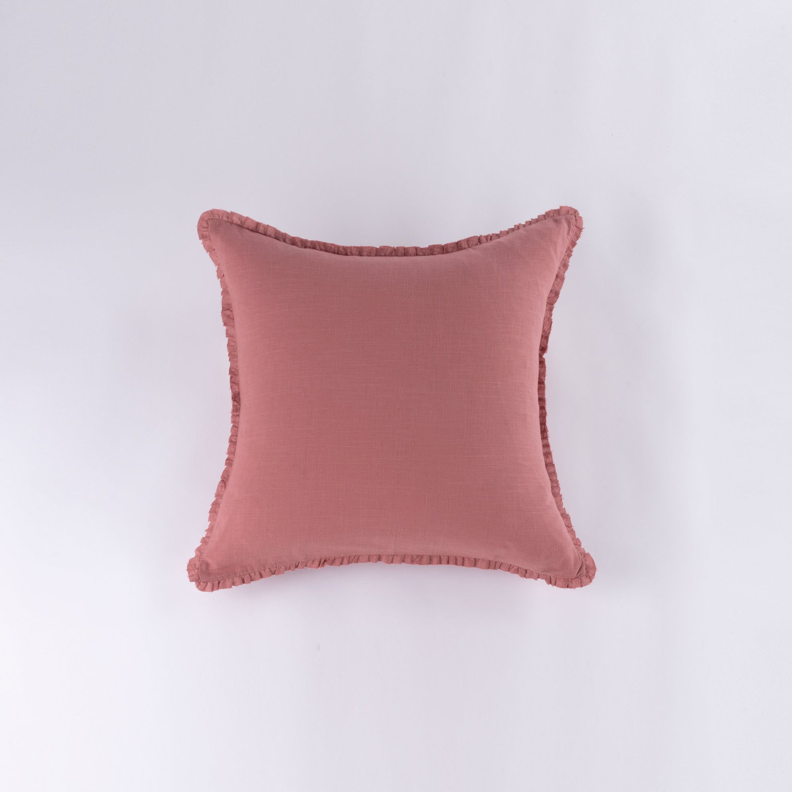 Danza 100% Cotton Pillow Sham, Euro, Blush