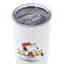 Verre blanc 17 oz avec couvercle Peanuts