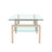 Rectangle Glass Coffee Table-932996939-932996943