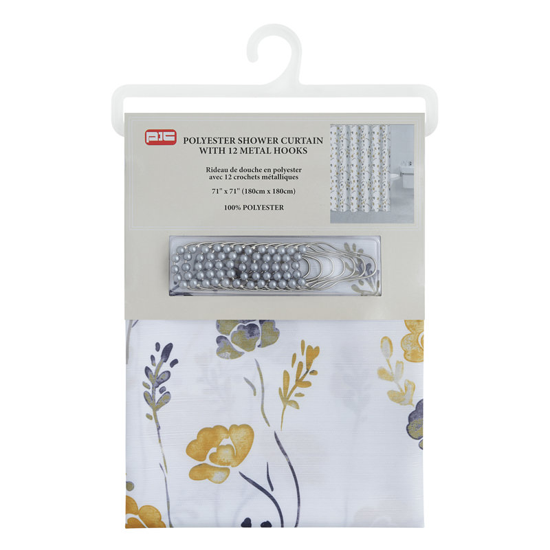 Rideau de douche Floral