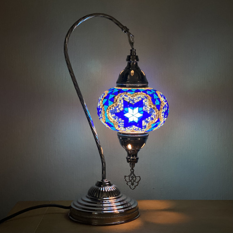 Jordan Metal Lighting Lamp, Blue