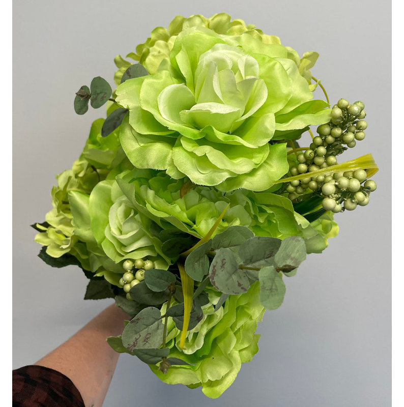 Rose, hortensia, pivoine