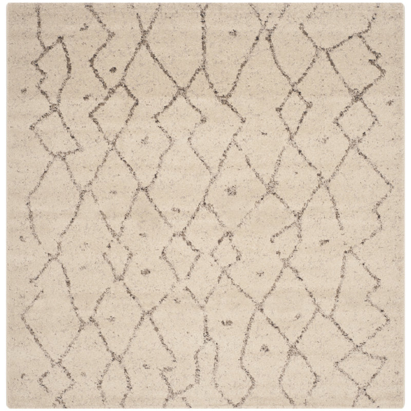 Bennett Performance Geometric Rug, Square 6'