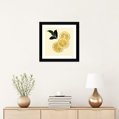 « Citrons » par Bria Nicole, impression d’art graphique