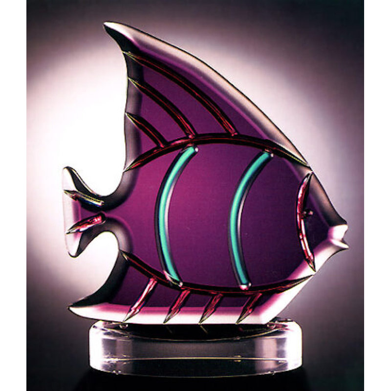 Sculpture poisson en acrylique
