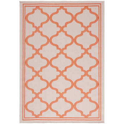 Bermuda Performance Machine Washable Geometric Indoor/Outdoor Area Rug