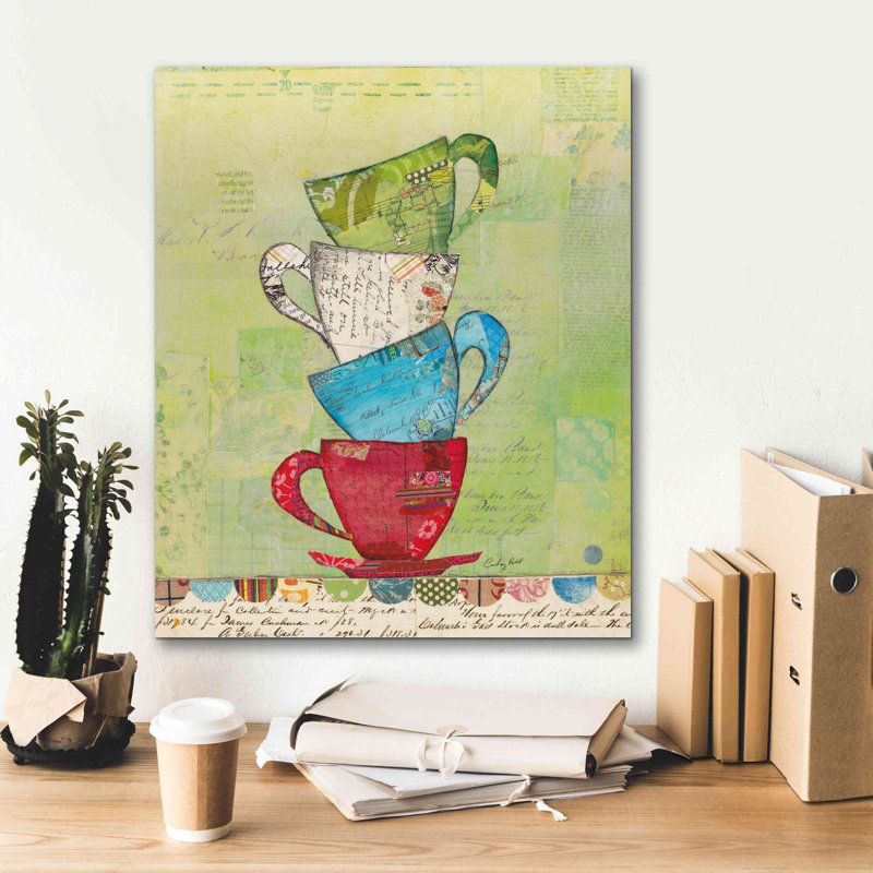 Kayte Come For Tea par Courtney Prahl, H 24 po x l 20 po x P 0,75 po