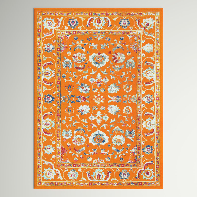 Hilley Oriental Indoor Rug, Rectangle 6' x 9'