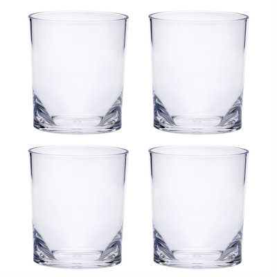 12 oz. Acrylic Drinking Glass Set