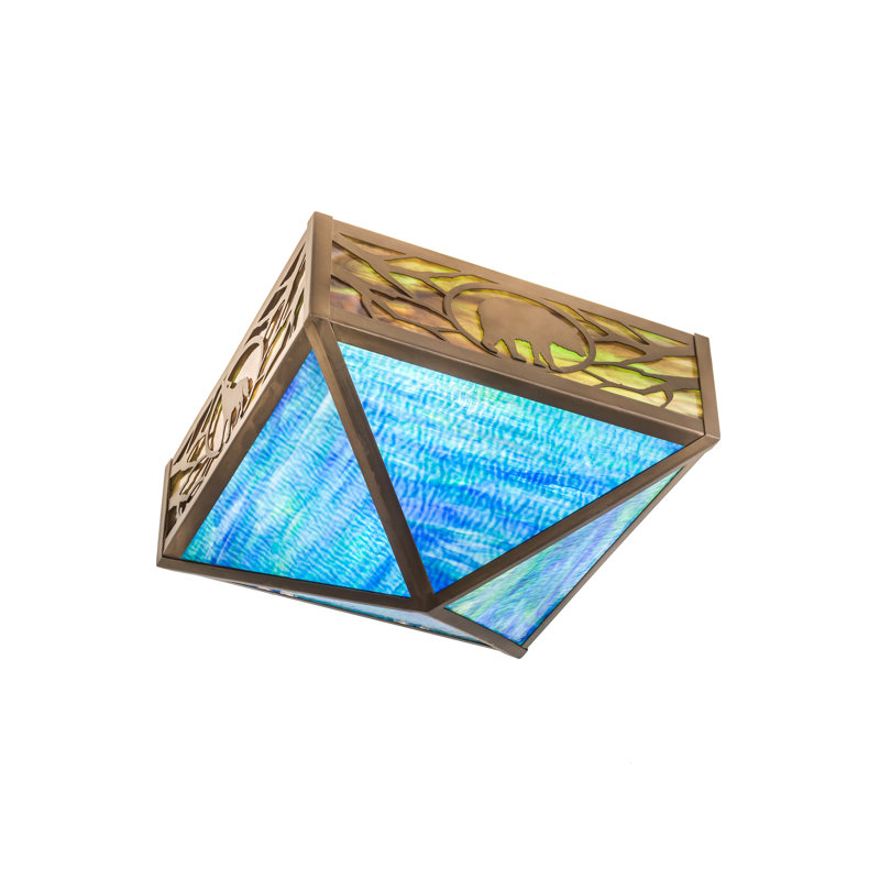 Wildlife 4 - Light Flush Mount