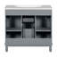 Meuble-lavabo moderne 36 po avec lavabo supérieur-102493538