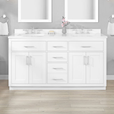 OVE Decors Bailey 60" Double Bathroom Vanity Set