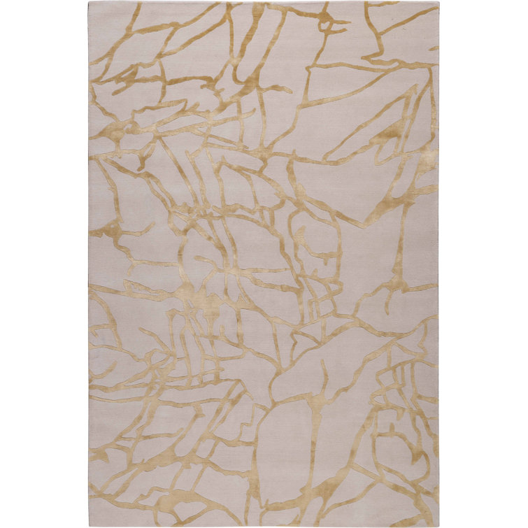 Kelly Wearstler Tracery Gold Area Rug
