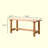 Minimalist Solid Oak Dining Table-1352553700