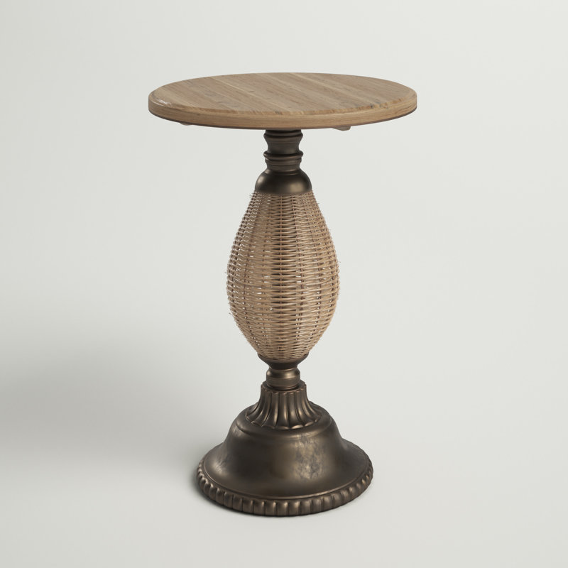 Table de bout Holle, Bronze / brun