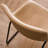 Anke Vegan Leather Dining Chairs, Light Brown-1017218207
