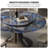 Modern simple microlite round dining table