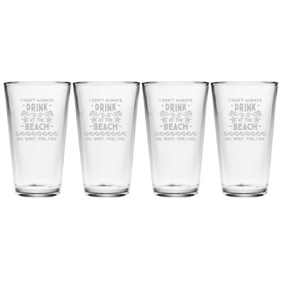 16oz. Pint Glass Set