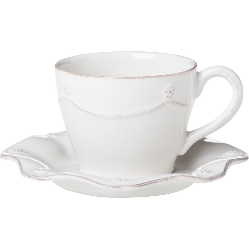 Berry & Thread Scalloped Saucer
