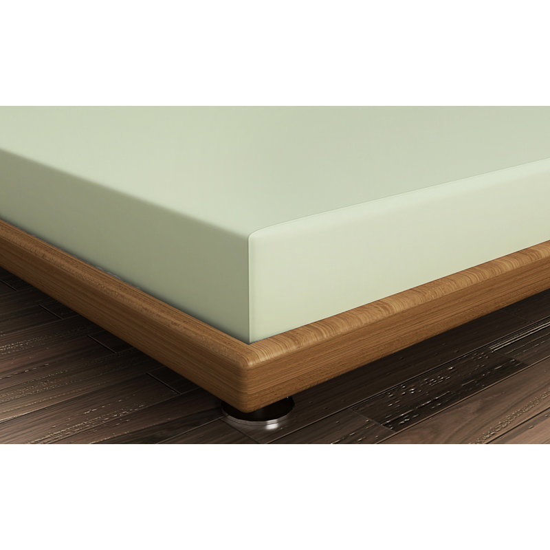 Merry 100% Cotton Fitted Sheet, Super King (6'), Maroon