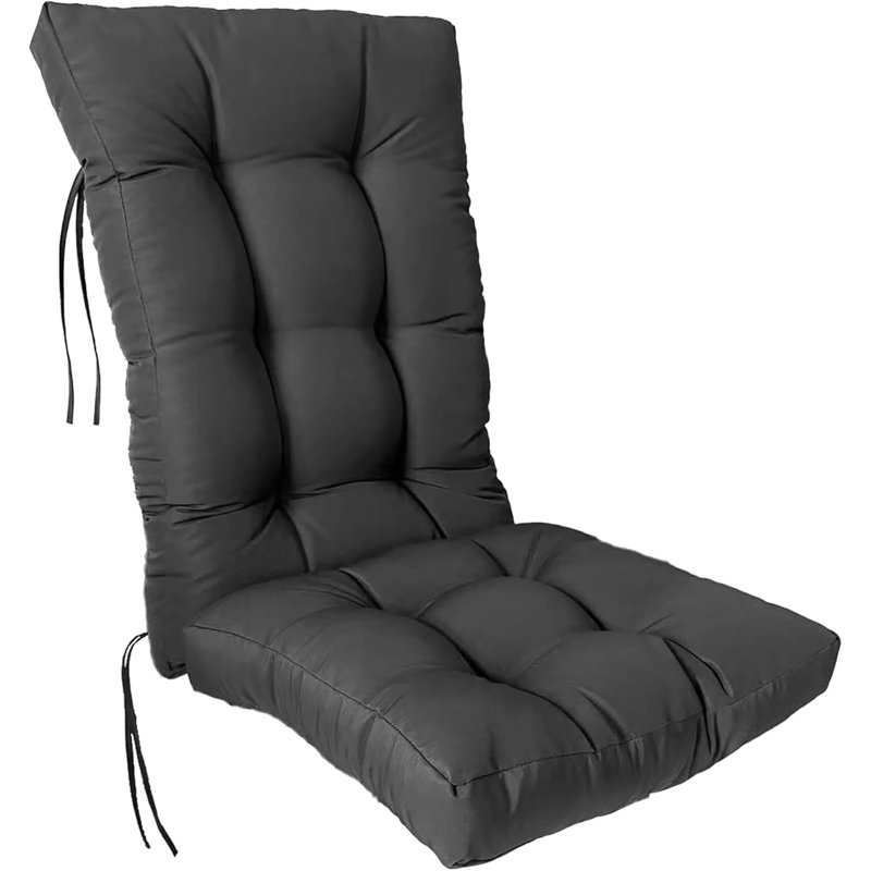 Water Resistant Outdoor 4 " Seat Cushion, Gris