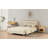 Delaylah Bed Frame, with Rattan-Like Adjustable Upholstered Headboard, Boho Style-1757219789