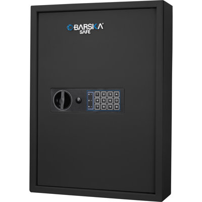 100 KEYS KEYPAD WALL KEY SAFE BLACK