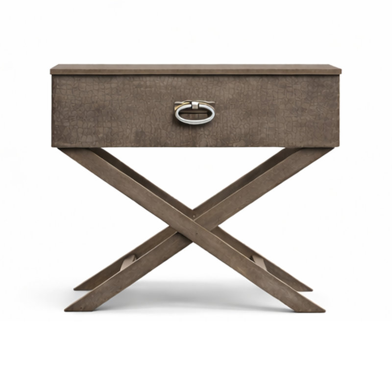 Xavier G0071-N Nightstand , Gray
