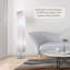 Lampe sur pied colonne en papier Lassalle