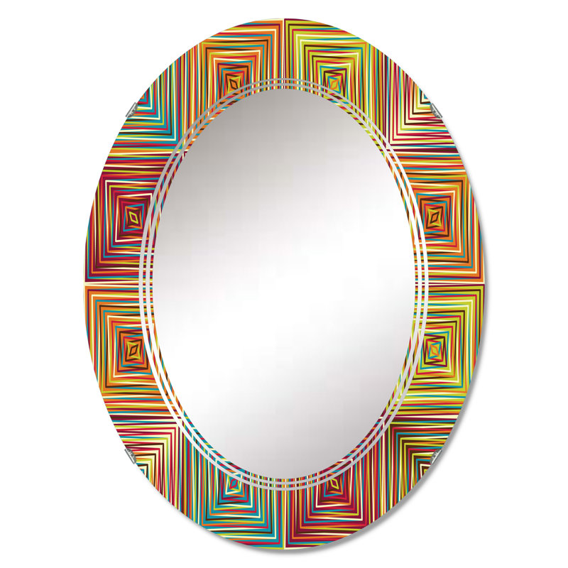 Miroir de salle de bain ovale mural, 30 po x 20 po