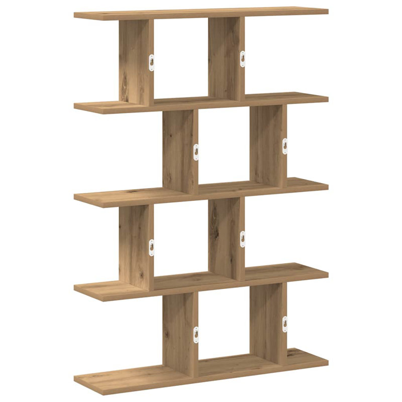 Aythan 12 Piece Bracket Shelf, Artisan Oak