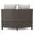Comfortable Patio Sofas Pe Rattan Iron Modern Compact Home Seating