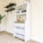 Buffet With Hutch And Foldable Dining Table-1916433784