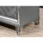 Stylish 2-Drawer Nightstand With Elegant Mirror Trim, Perfect For Adding Glamour And Storage To Your Bedroom.