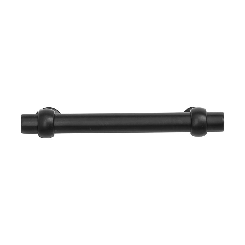 Ostia Collection Pull, 3 3/4", Matte Black