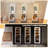 Belspring Mirror Full Length Standing Mirror with LED Lights, Lighting Floor Mirror with Stand and Dimming-160412301