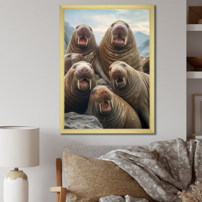 " Walrus Familly Portrait "