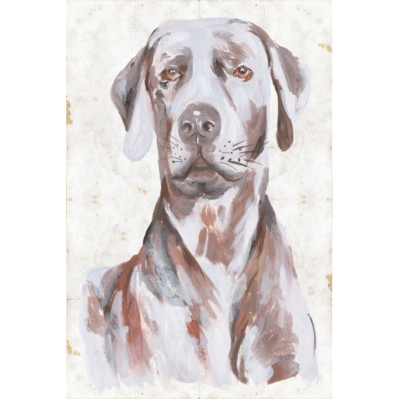 Chien assis I, H 36 po x l 24 po x P 1,25 po