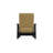 Leeward Marine Grade Polymer Deep Seating Cushion Arm Chair with Hidden Motion-98358915-98358914