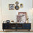 Retro design solid wood TV cabinet