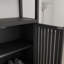 Armoire de rangement de salle de bain avec tablettes, armoire de rangement en bambou pour salle de bain