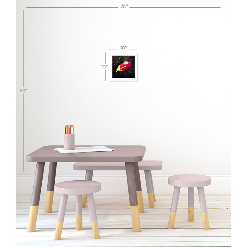 Impression sur papier roulée «Spaceship Adventure Two», H 10 po x l 10 po x P 1 po