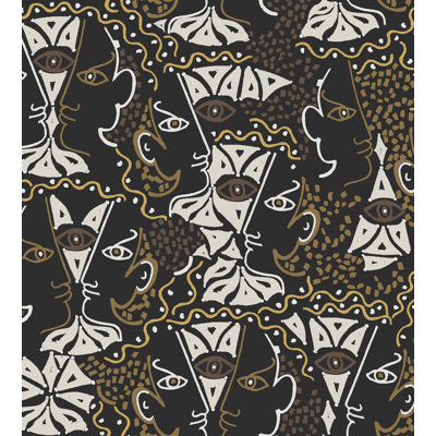 The Wall - Jean Cocteau Abstract Double Roll